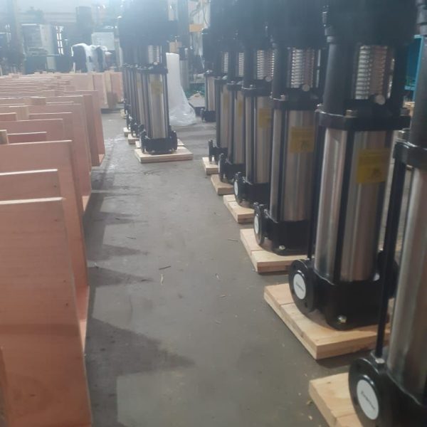 bơm trục đứng đa tầng cánh zirantec
