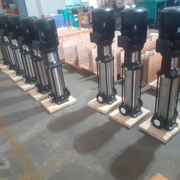 bơm trục đứng đa tầng cánh zirantec