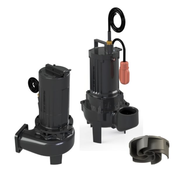 Bơm chìm nước thải Zirantec FGA FGB cánh vortex