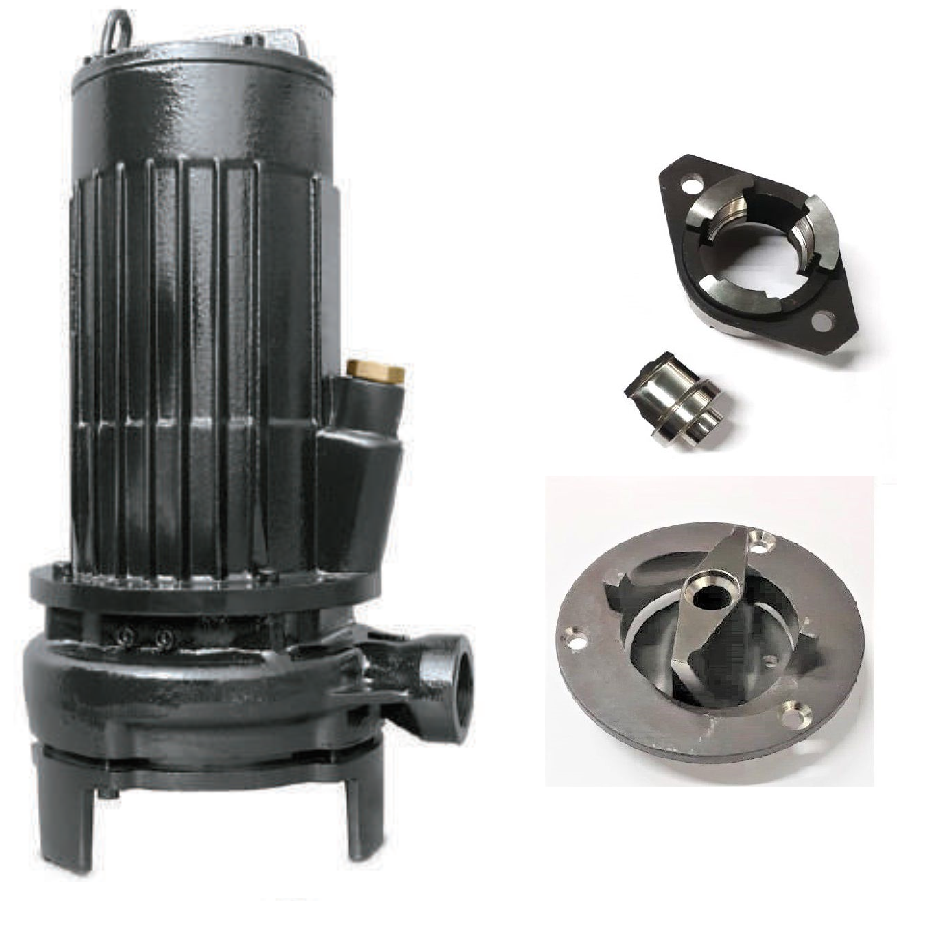 bom canh cat zirantec Bơm chìm nước thải nghiền rác