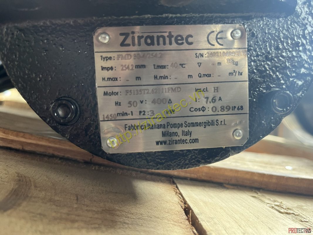 máy khuấy chìm Fips zirantec FMD