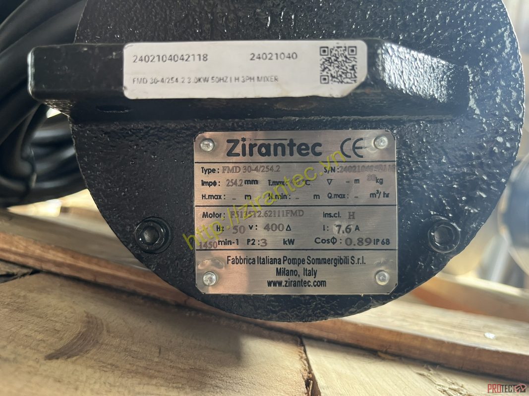 máy khuấy chìm Fips zirantec FMD