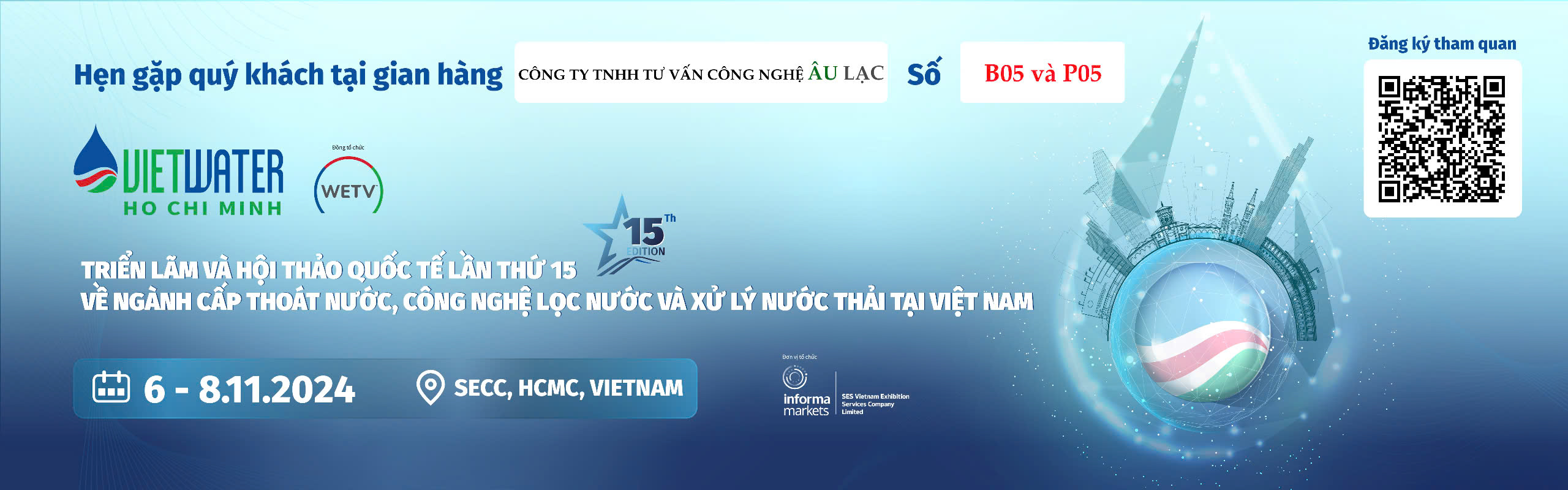 Thư Mời Tham Quan Gian Hàng Triển Lãm của Công ty TNHH Tư vấn Công nghệ Âu Lạc